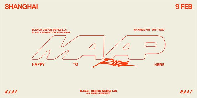 MAAP x BDW: Happy To Ride Here - Shanghai | AITASHOP Shanghai,103A, Building 6th, No.8