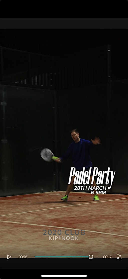 Padel Party | Kip & Nook