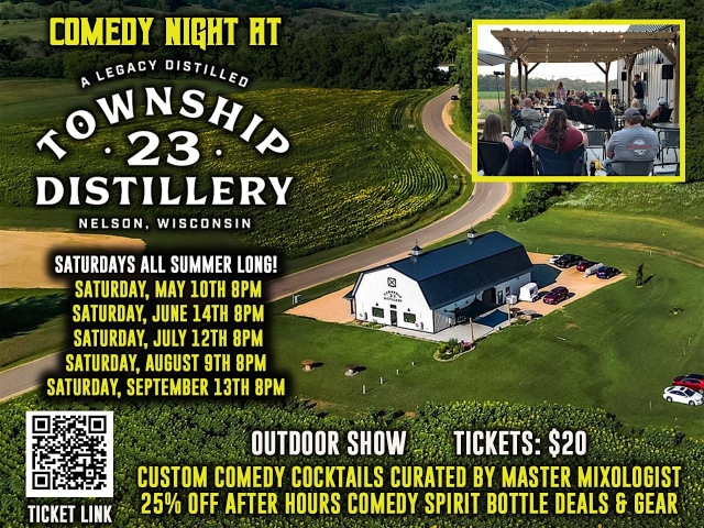 After Hours Comedy at Township 23 Distillery - July 12th | Township 23 Distillery