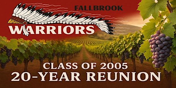 Fallbrook High School Class of '05 20 Year Reunion | The Vineyard 1924