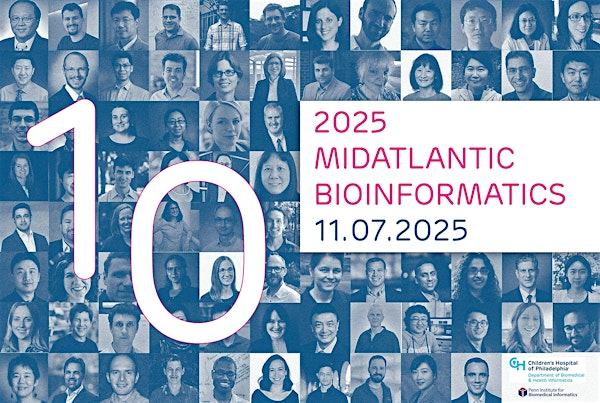 2025 MidAtlantic Bioinformatics Conference | Smilow Center for Translational Research