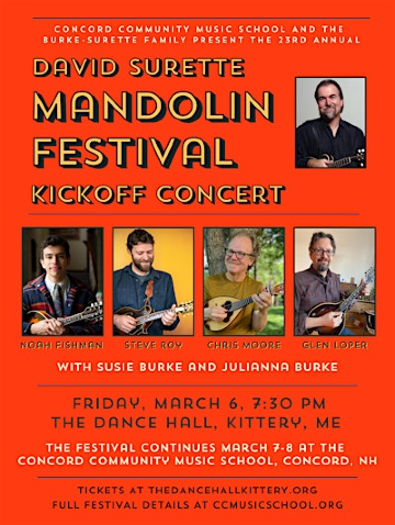 David Surette Mandolin Festival | The Dance Hall