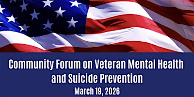 Community Forum on Mental Health - Veterans / Veteran Suicide Prevention | Saint Paul Global Methodist Church