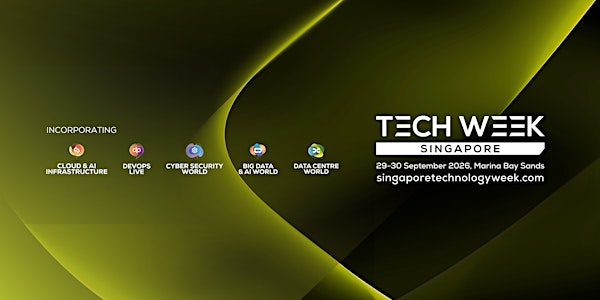 Tech Week Singapore 2026 | Sands Expo & Convention Centre