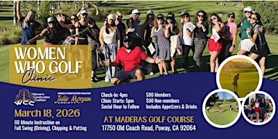 Women Who Golf Clinic | Maderas Golf Club