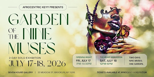 Garden of the Nine Muses: An Immersive Art Experience by Afrocentric Keyy | Seven House Gallery