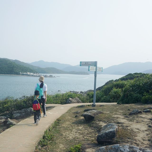行山睇海露營. 塔門 Grass Island 
