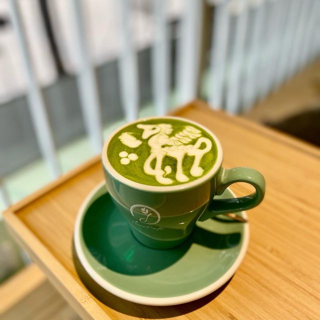 《🍀湖水綠自然清新cafe☕️可愛樹蛙主題🐸》