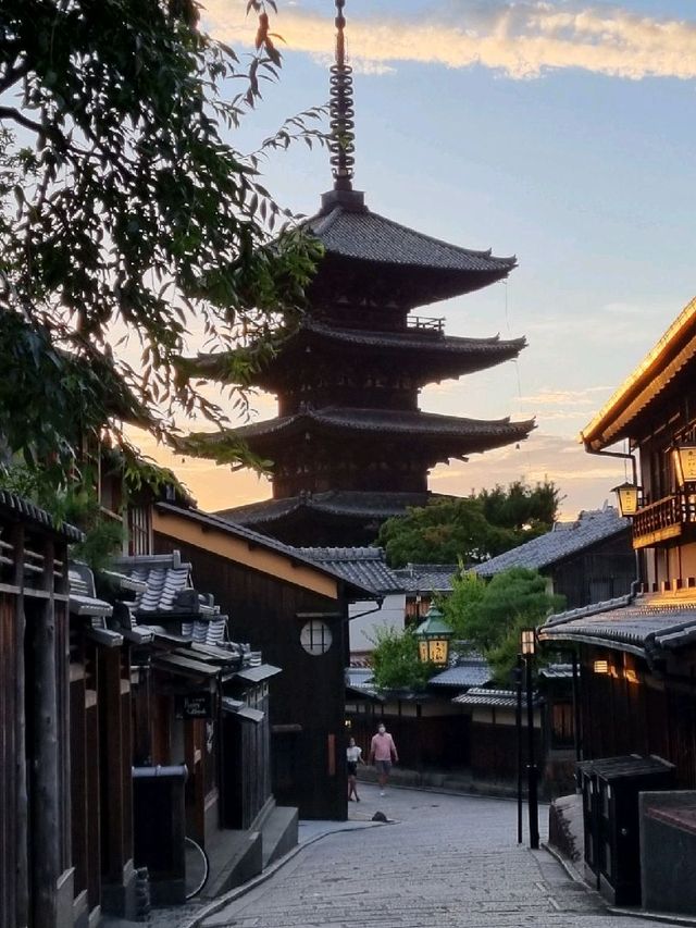 Hokanji Temple the landmark of Kyoto