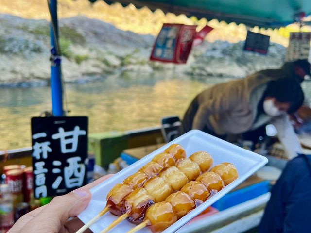 Hozugawa River Boat Ride during Autumn