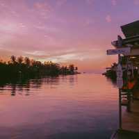 ชมพระอาทิตย์ตกที่หาดคลองพร้าวโรแมนติกวิว