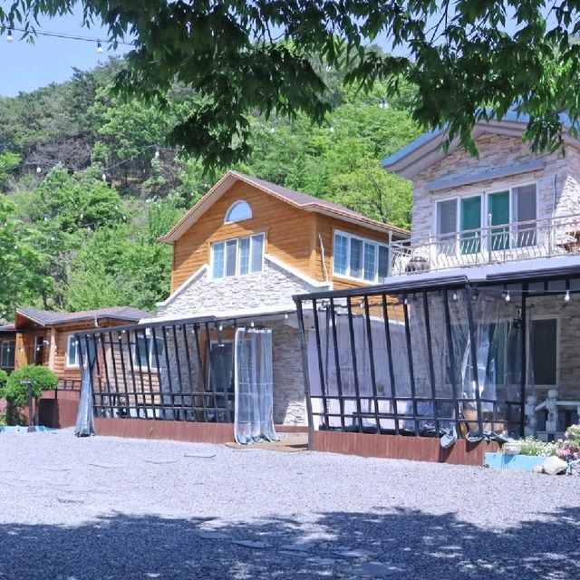 밀양 캠핑감성 숙소 '자연글램핑 풍경펜션'