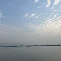 輕輕鬆鬆的屯門碼頭日落時間