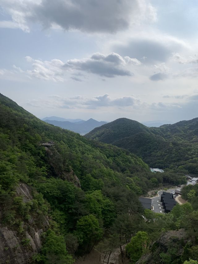 거창 우두산 Y자 출렁다리