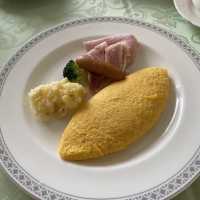 ホテルイースト21東京の美味しいご飯と廊下から見えたスカイツリー