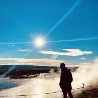 Geysir dan strokkur- explosion every 5min 