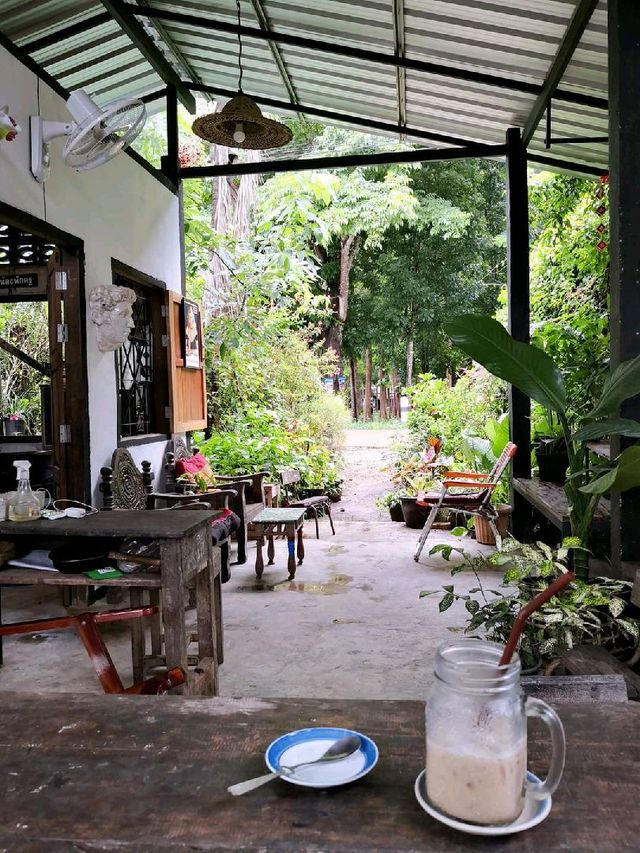 กาแฟสุขใจ สังขละบุรี อร่อยสุดเขตประเทศไทย