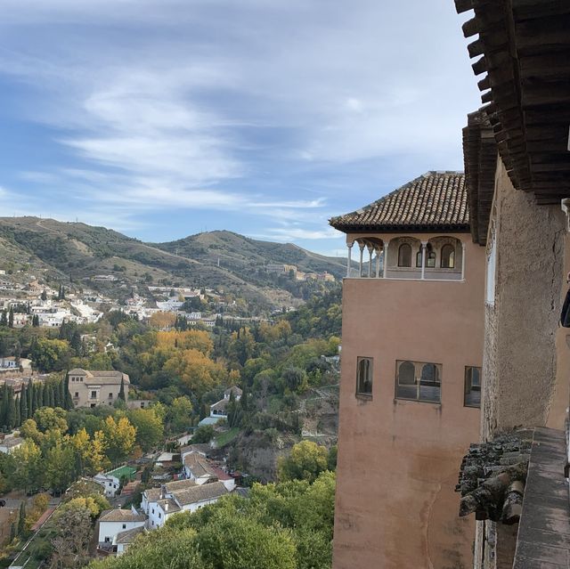 Alhambra in Granada in Spain - nice place