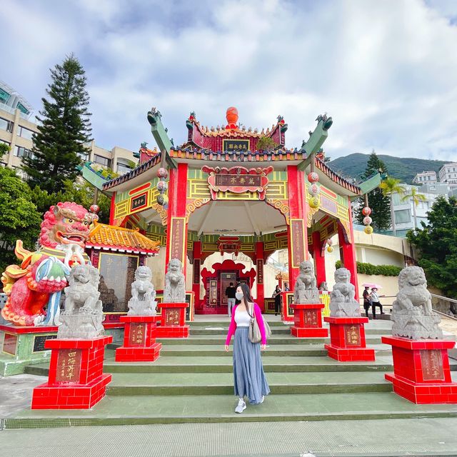 淺水灣古色古香鎮海樓公園