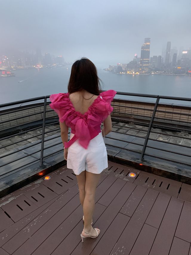 港島海逸君綽酒店半海景房間