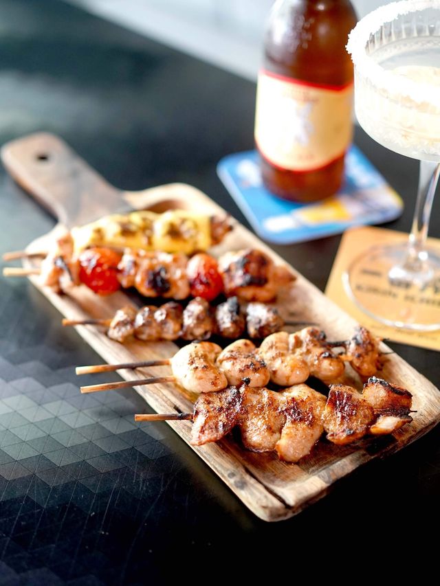  最近去左大埔墟Dragon BBQ bar度試下佢地嘅串燒！