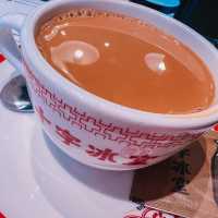 港式懷舊。十字奶