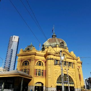 Melbourne’s important transportation hub and gathering place for people!
