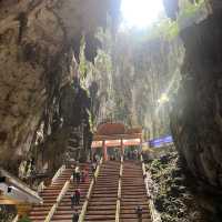 Inside of the Batu caves