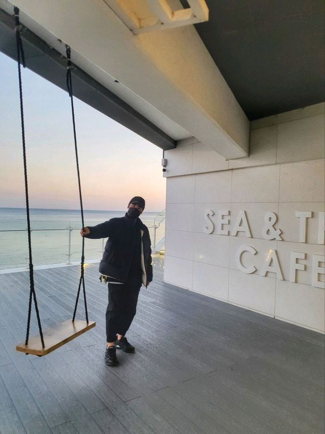수영장이 있는 오션뷰 부산 기장카페 씨앤트리🌊🌲