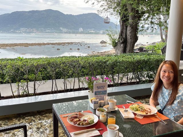 Buffet Breakfast with Ocean view in Phuket