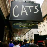 🇺🇸브로드웨이에서 환상적인 캣츠 공연 보기-neil simon theatre