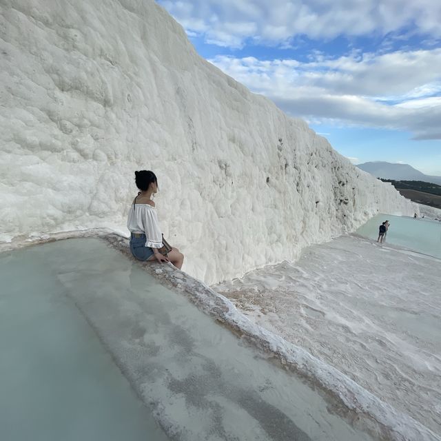 土耳其遊記 Pammukkale 超美雪白的棉花堡