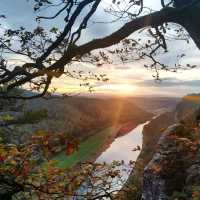 Color me autumn! A day in Saxon Switzerland