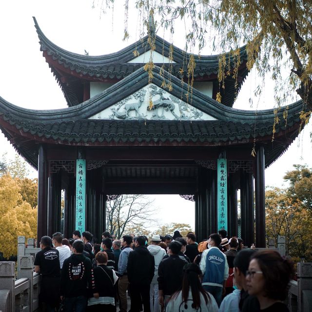 The pleasant sights of Hanshan temple! The pleasant sights of Hanshan temple!