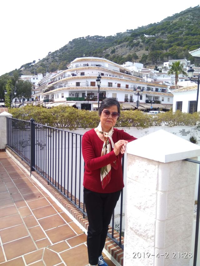 Spanish town of Mijas