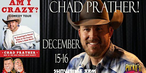 Chad Prather | Porky's Comedy Club & Jimmy Bear's BBQ