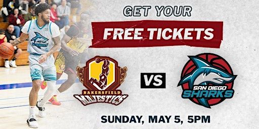 San Diego Sharks vs. Bakersfield Majestics - May 5, 2024 | Mira Mesa High School