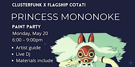 Princess Mononoke Paint Night | Flagship Taproom