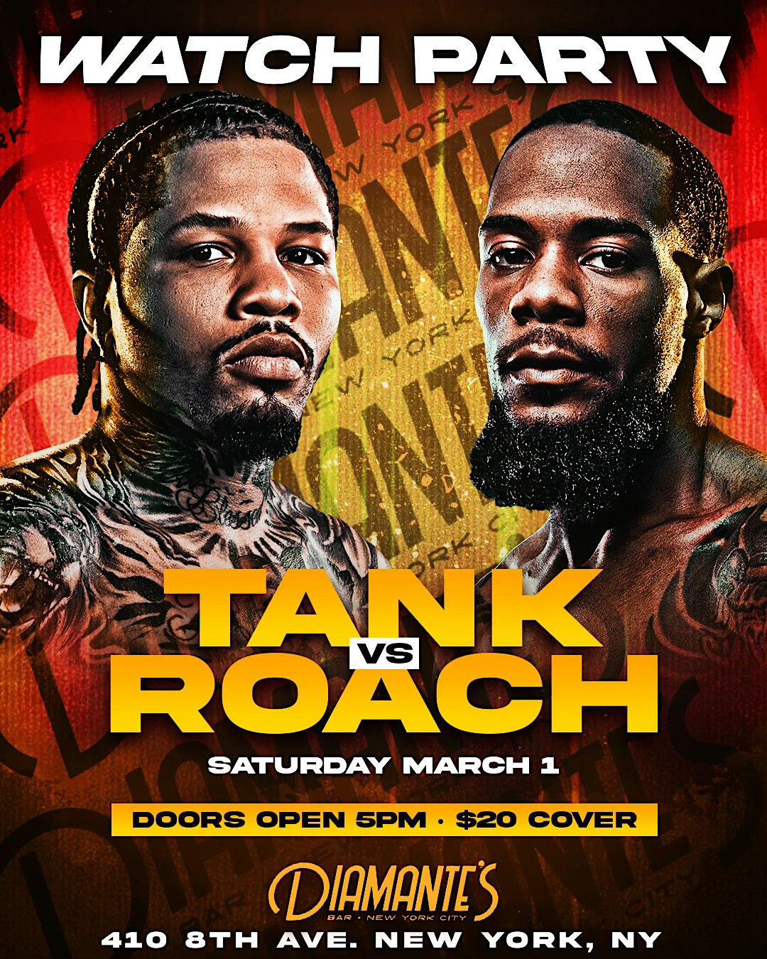 Gervanta "Tank' Davis vs Lamont Roach | Diamante's