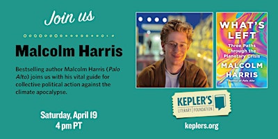 Malcolm Harris with Diana Helmuth | Kepler's Books