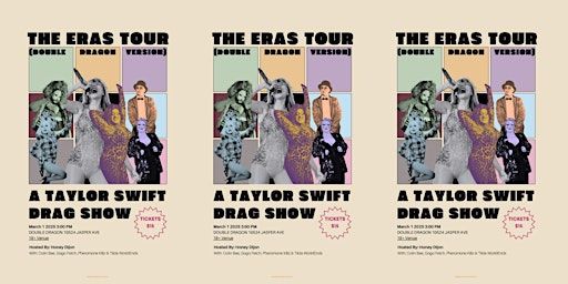 The Eras Tour- A Taylor Swift Drag Show | Fu's repair shop