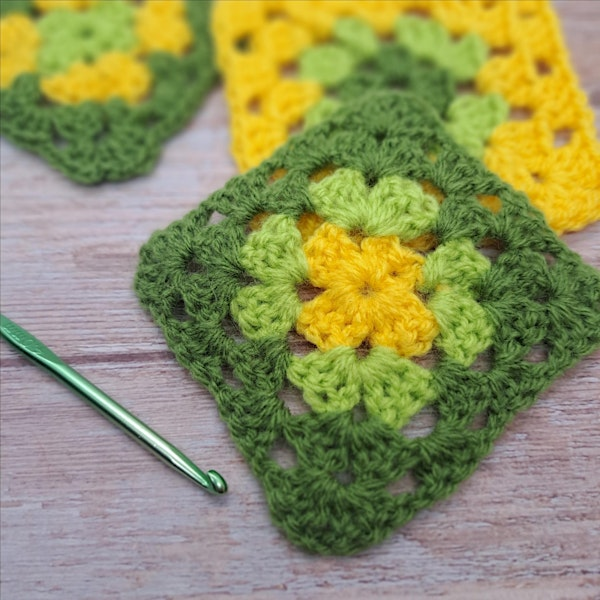 Beginner's Crochet Granny Squares | Infusion Teahouse