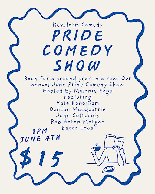 Keystorm Comedy Annual Pride Show! June 4th 2025 | The Keystorm Pub