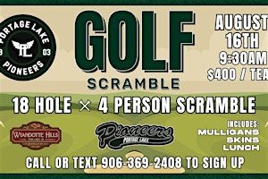 Annual Portage Lake Pioneer Golf Scramble | Wyandotte Hills Golf Club