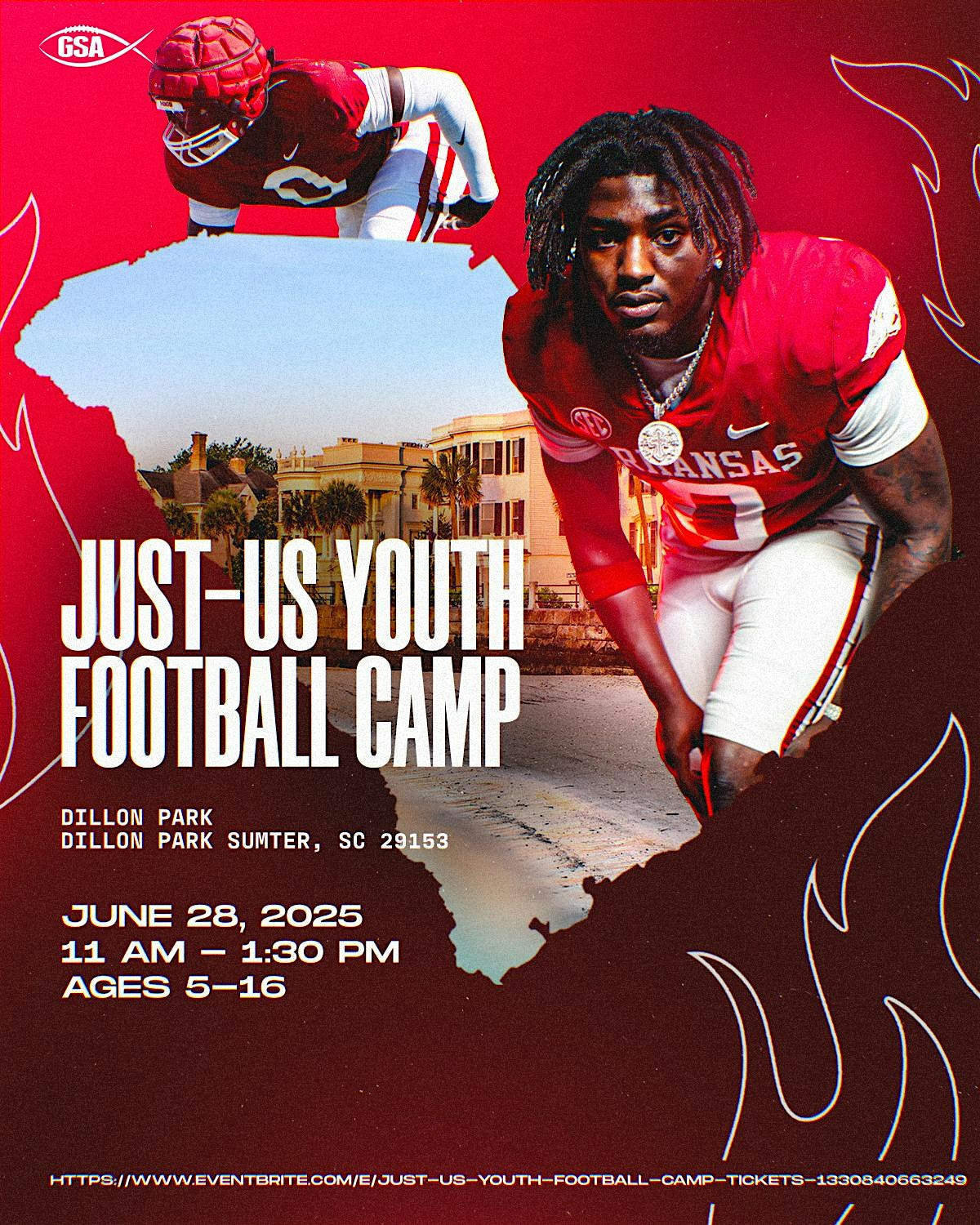 Just Us Youth Football Camp | Dillon Park