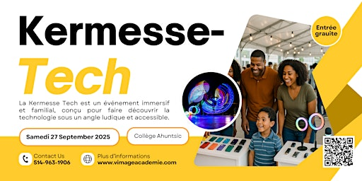 Kermesse-Tech 2025 | Collège Ahuntsic