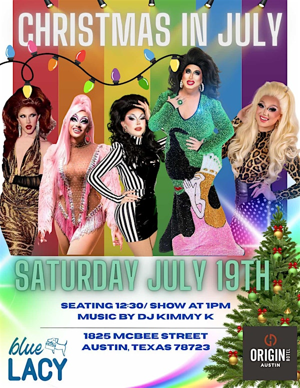 Christmas in July Drag Brunch | Blue Lacy | Blue Lacy