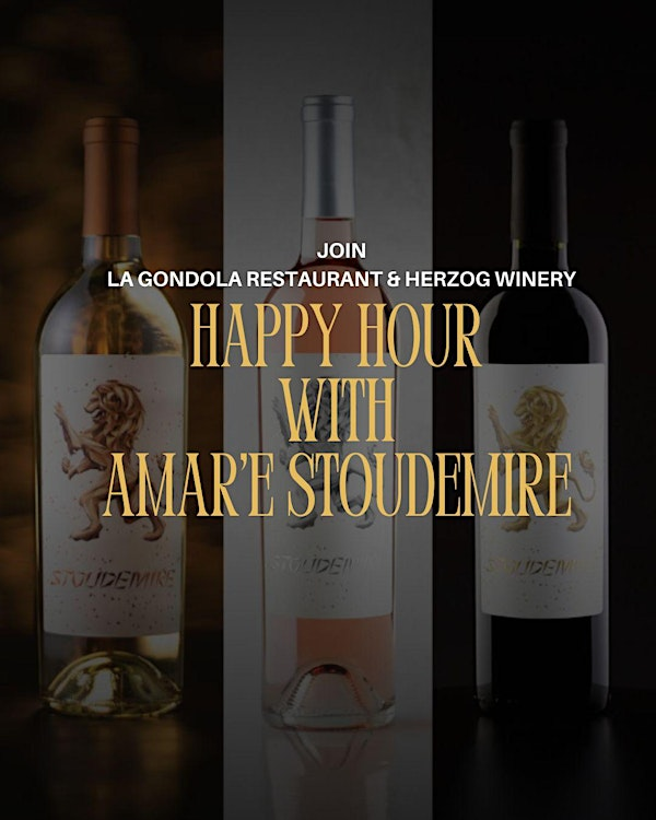 Happy Hour Event with Amar'e Stoudemire & Herzog at La Gondola | 9025 Wilshire Blvd