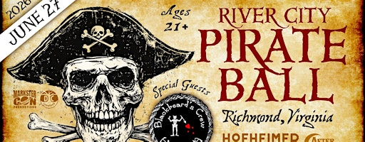 River City PIRATE BALL (2026 Richmond, VA) | Hofheimer Event Venue