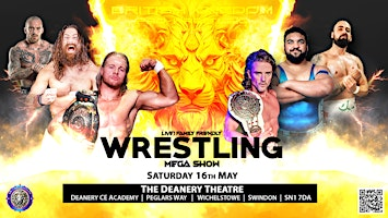 Wrestling Spectacular Swindon Saturday 16th May 2026 | The Deanery CE Academy